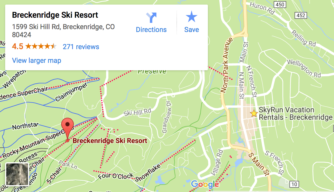 Getting to Breckenridge, Colorado
